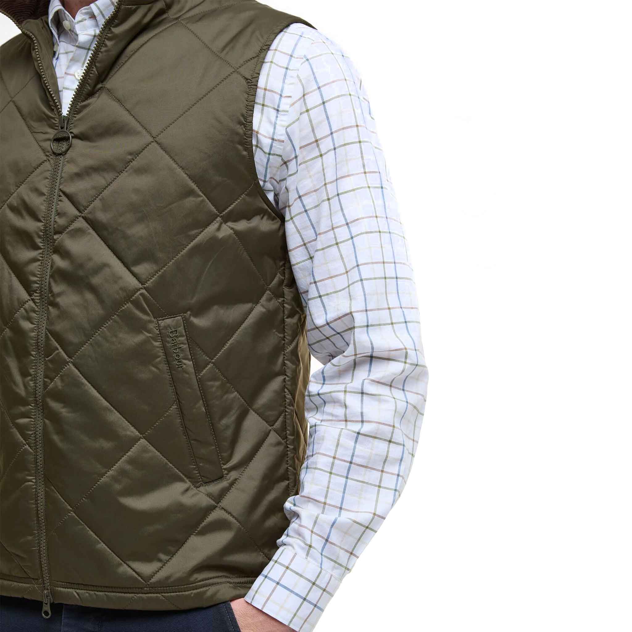 Barbour Men’s Finn Gilet Olive