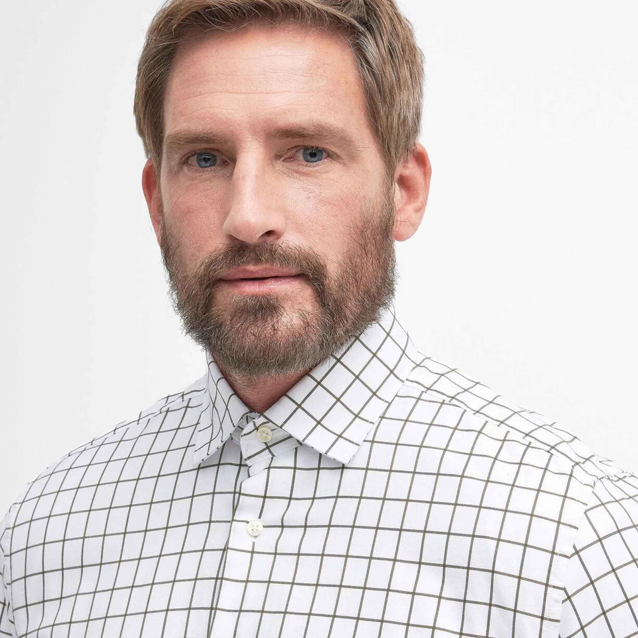 Barbour Men's Hanstead Country Active Shirt Olive