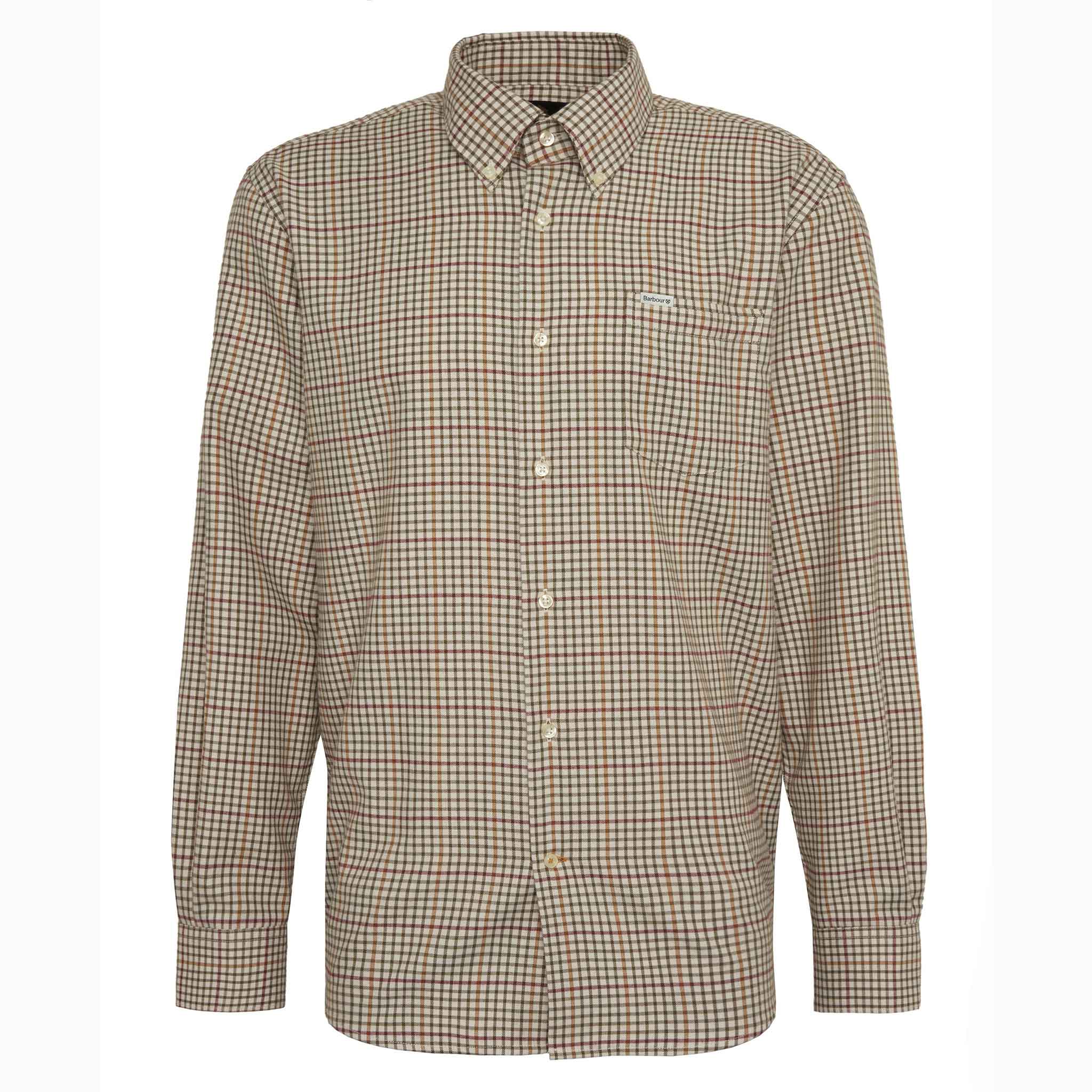 Barbour Men's Henderson Thermo Weave Shirt Ecru