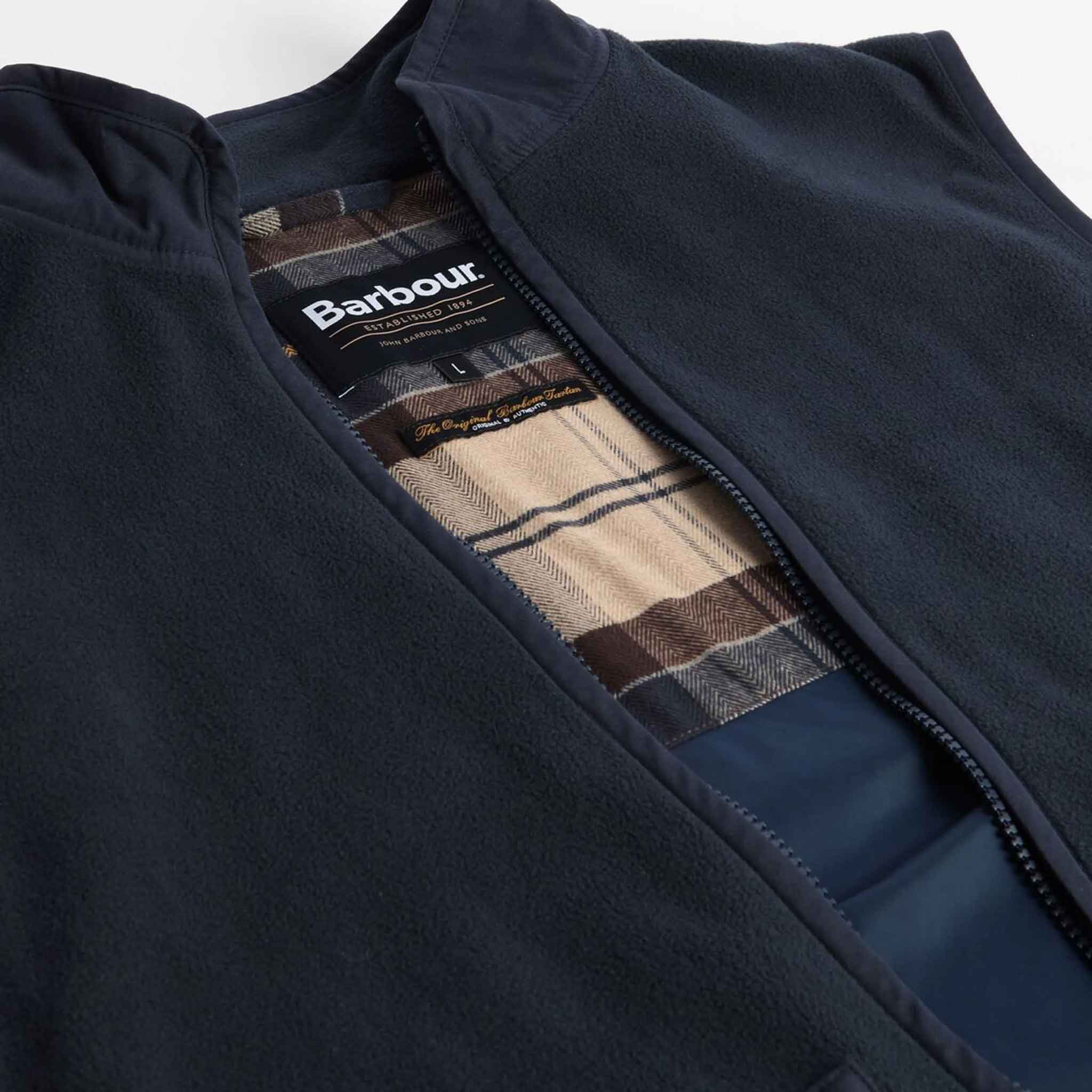 Barbour Men's Lowich Fleece Gilet Navy