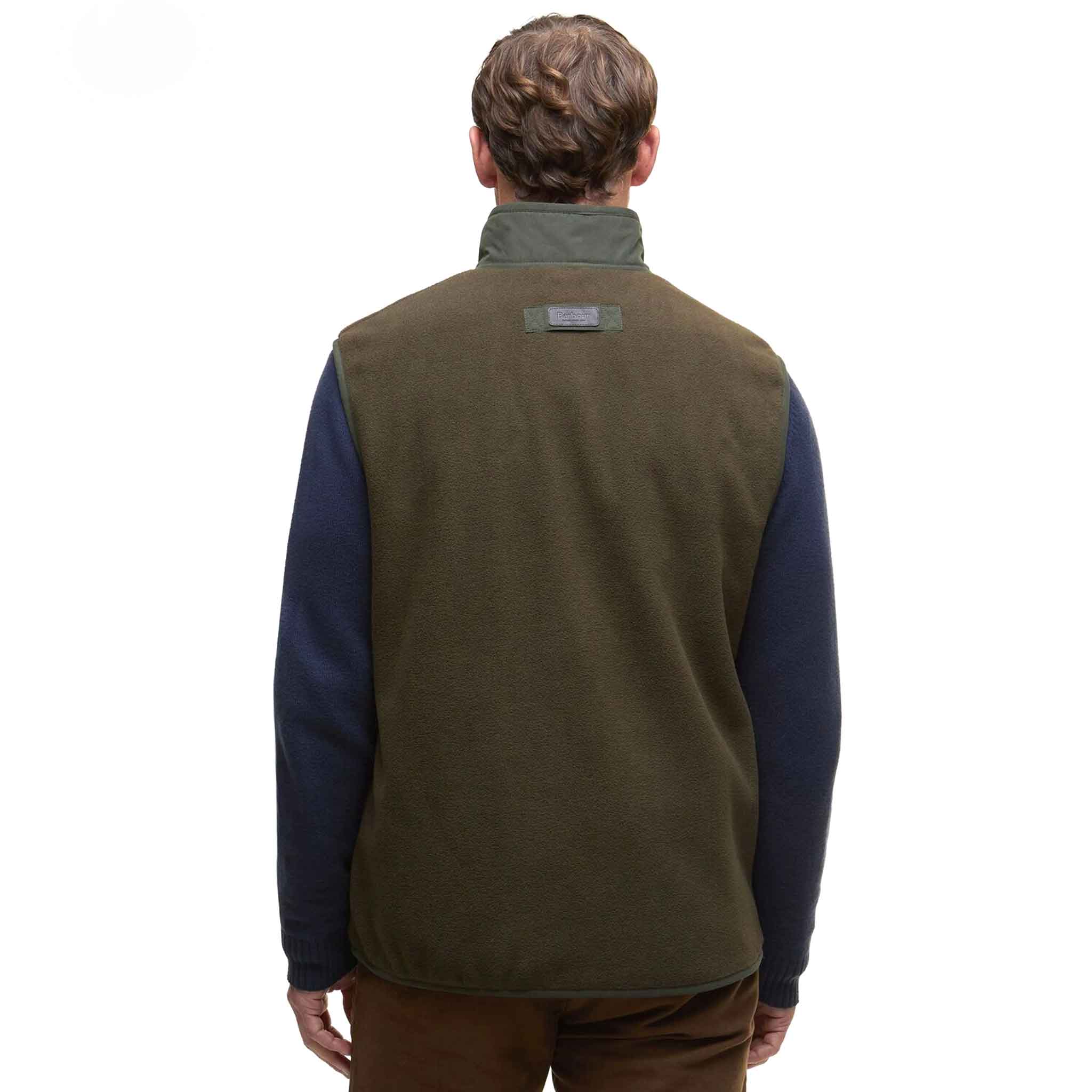 Barbour Men's Lowich Fleece Gilet Olive