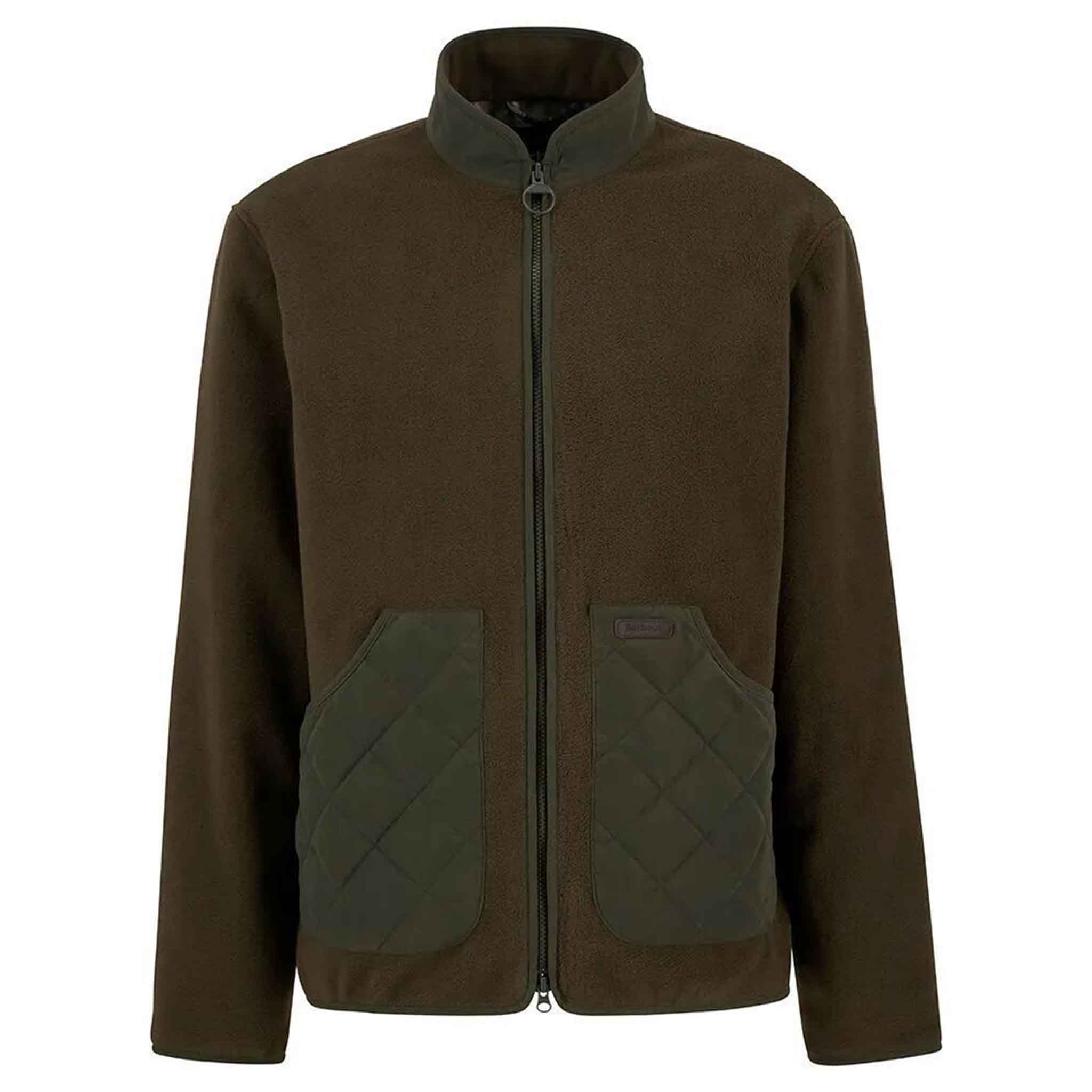 Barbour Men's Lowich Fleece Jacket Olive