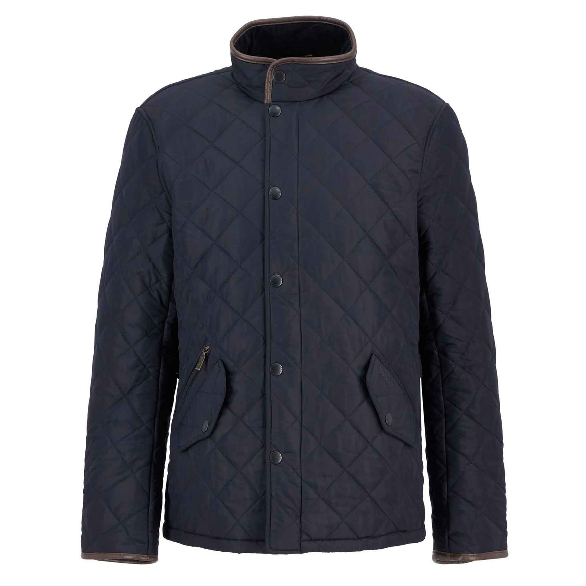 Barbour Men's Powell Quilted Jacket Navy