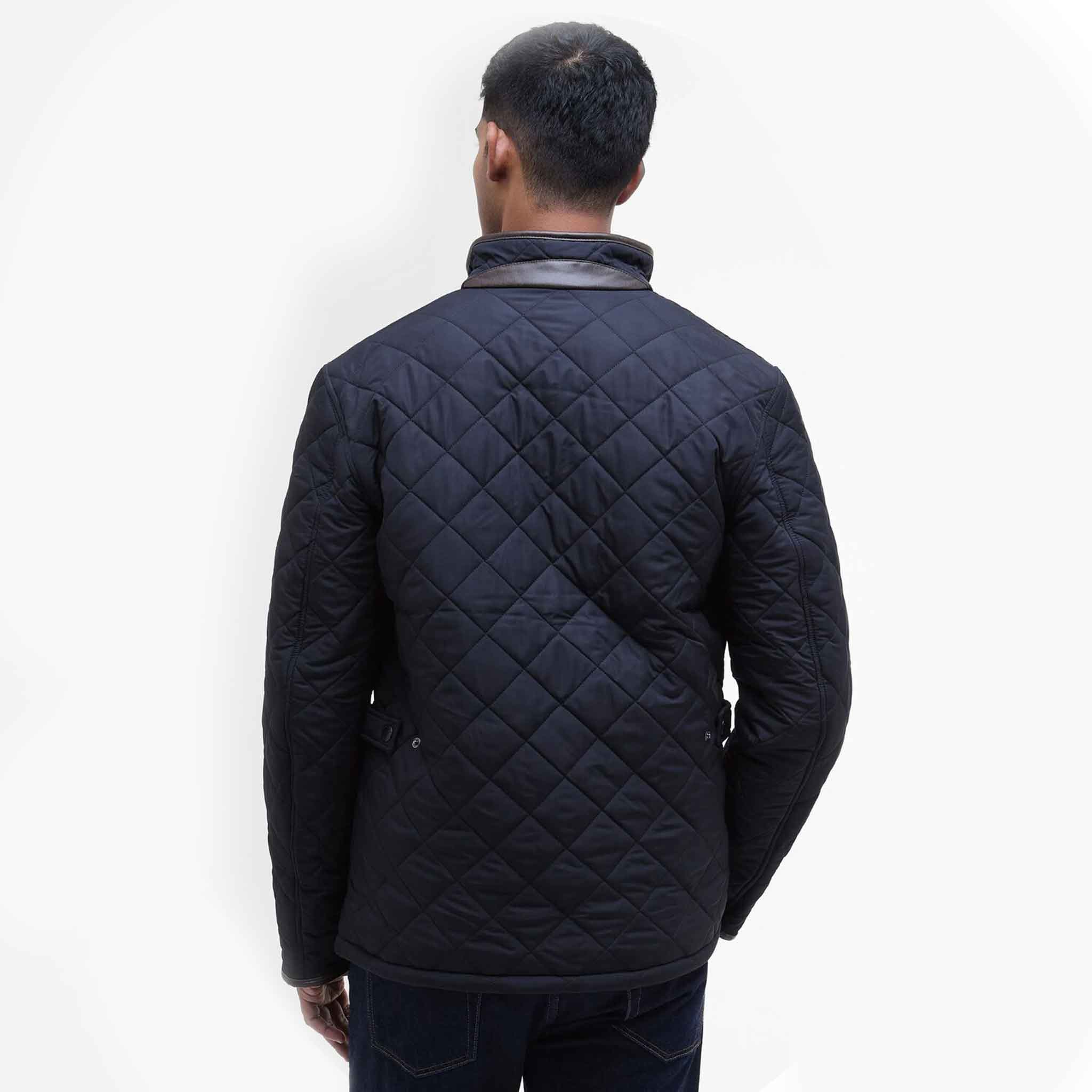 Barbour Men's Powell Quilted Jacket Navy