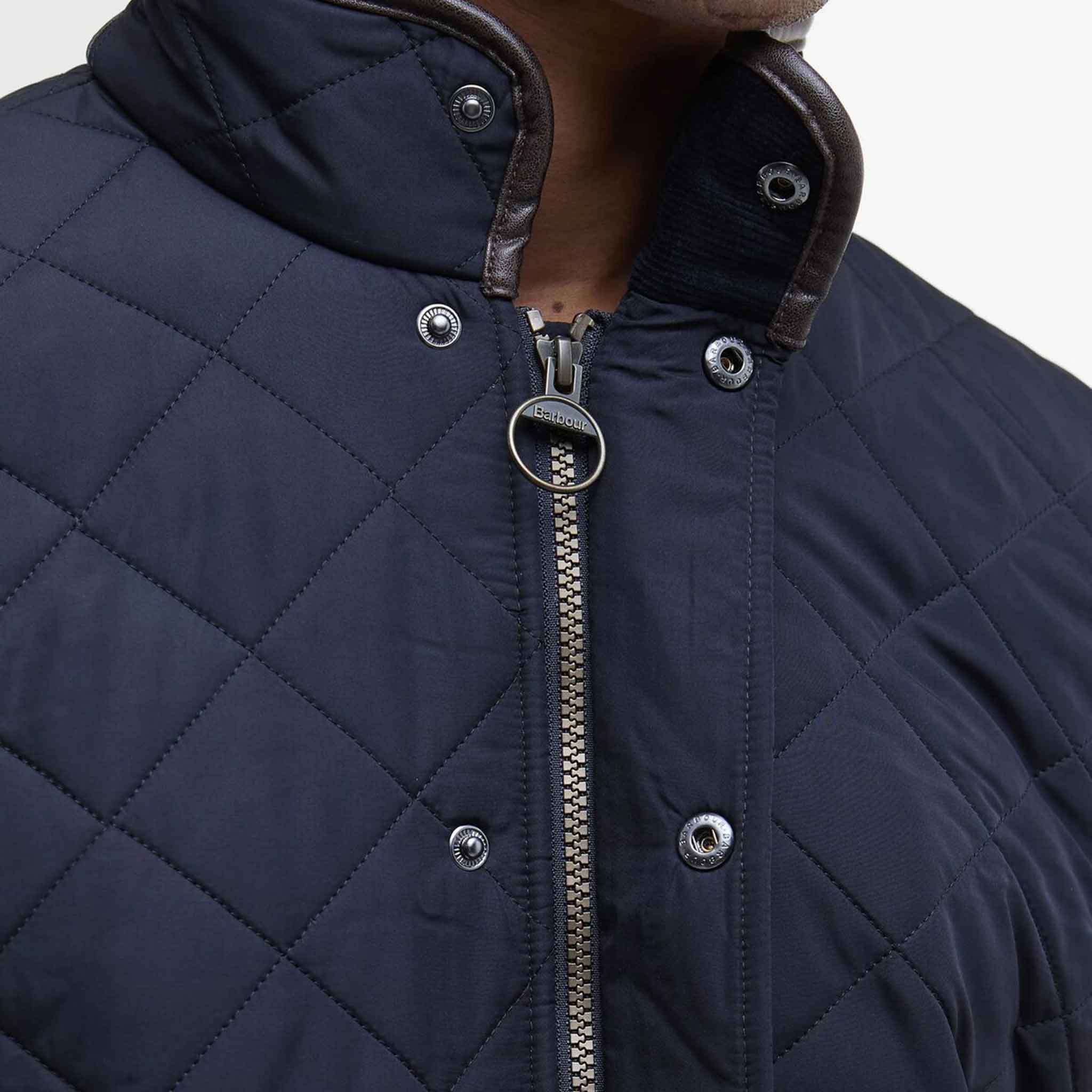 Barbour Men's Powell Quilted Jacket Navy