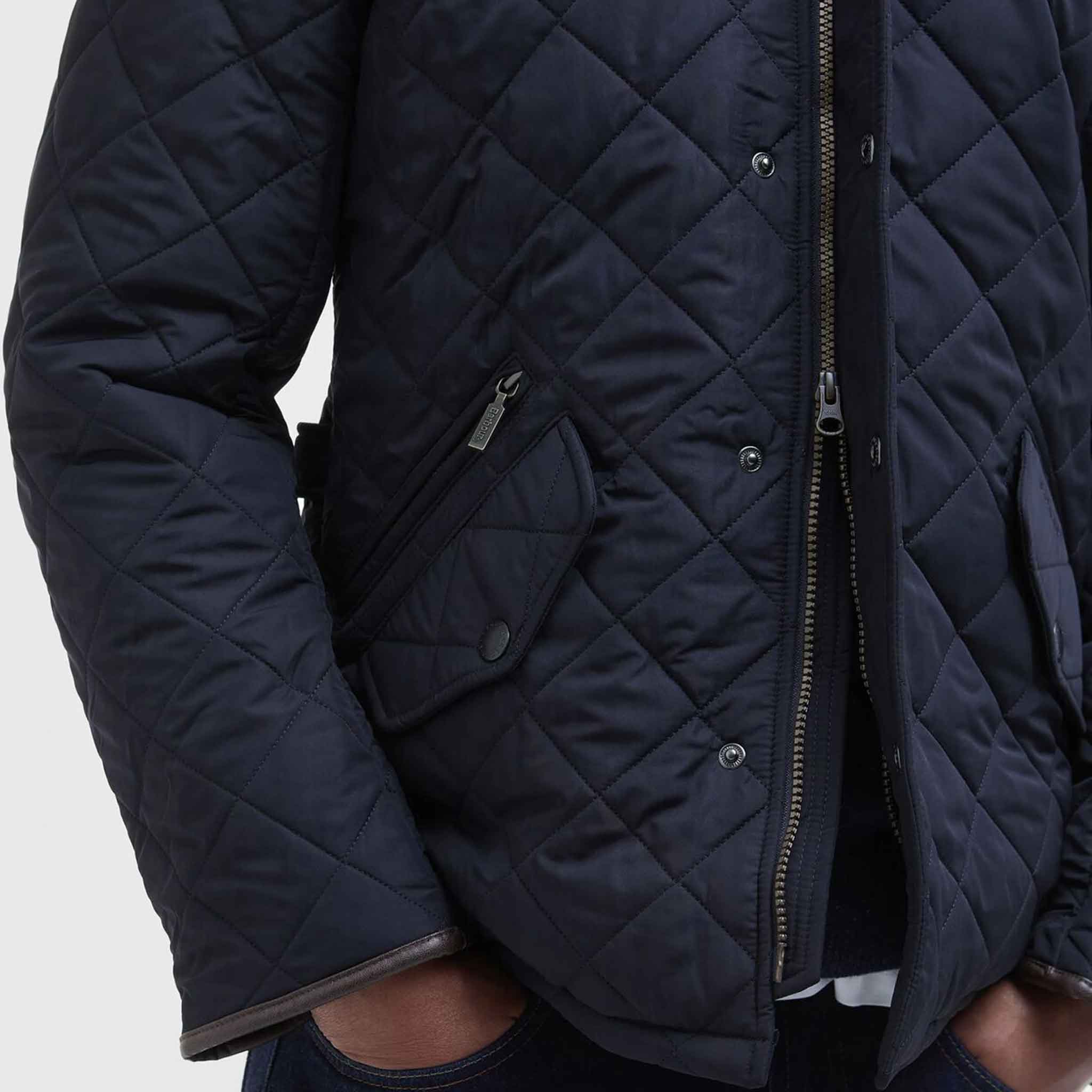 Barbour Men's Powell Quilted Jacket Navy