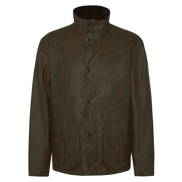 Barbour Sander Men's Waxed Jacket Beech