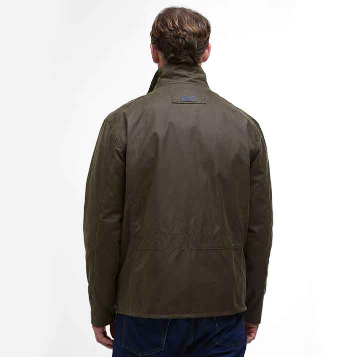Barbour Sander Men's Waxed Jacket Beech