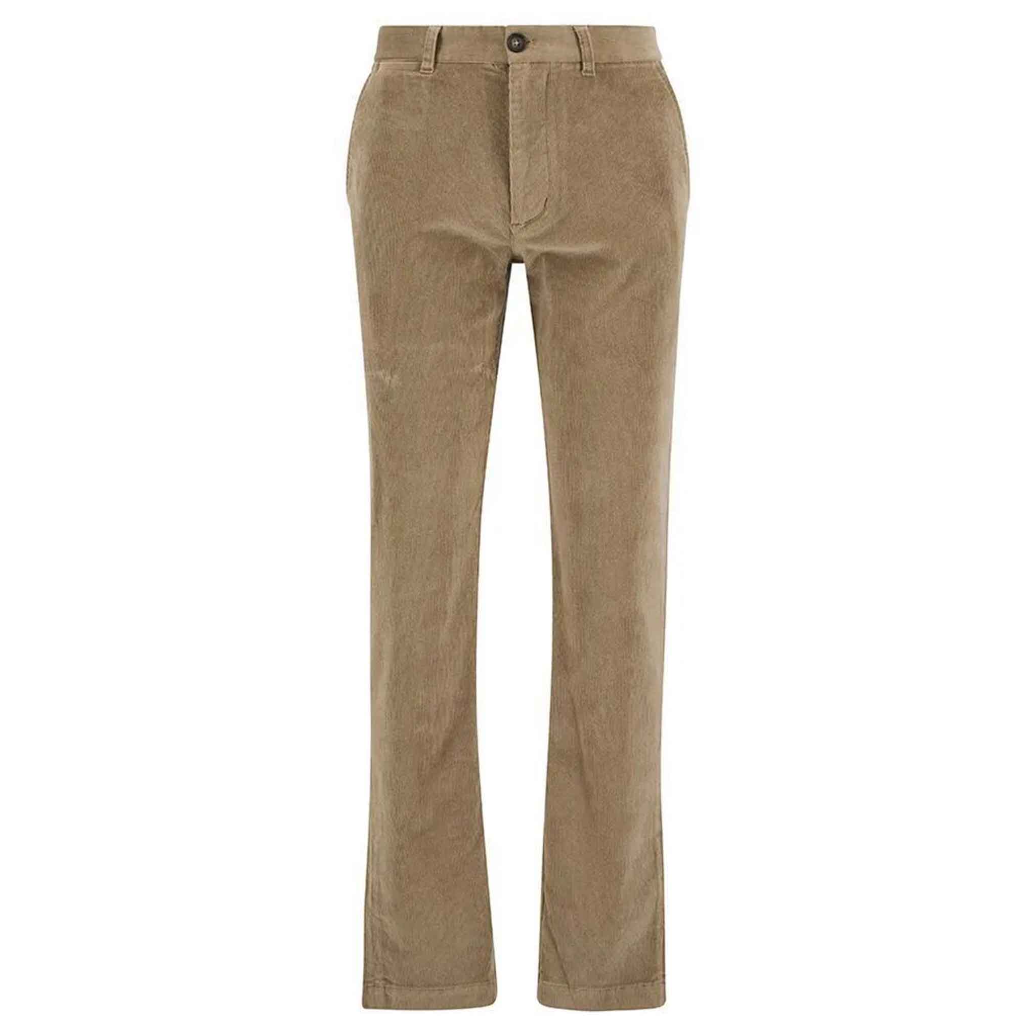 Barbour Men's Stretch Cord Tailored Trousers Washed Stone