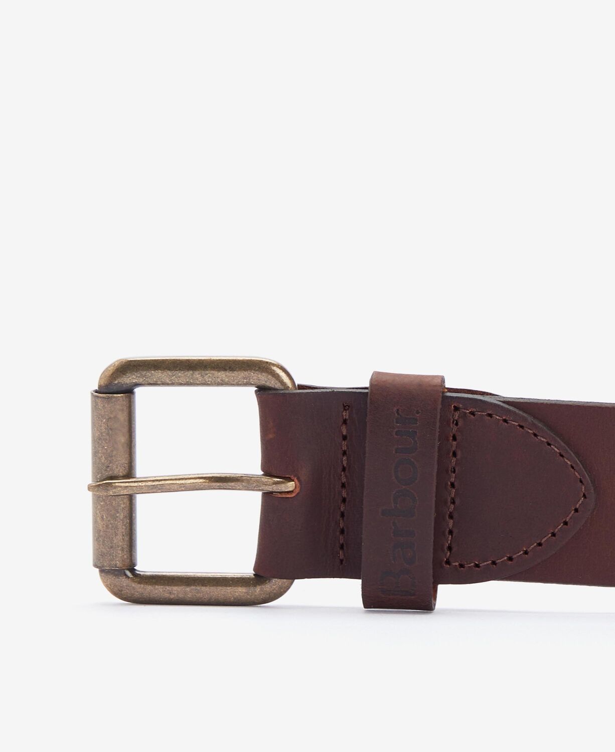 Barbour Men's Allanton Leather Belt Brown 3