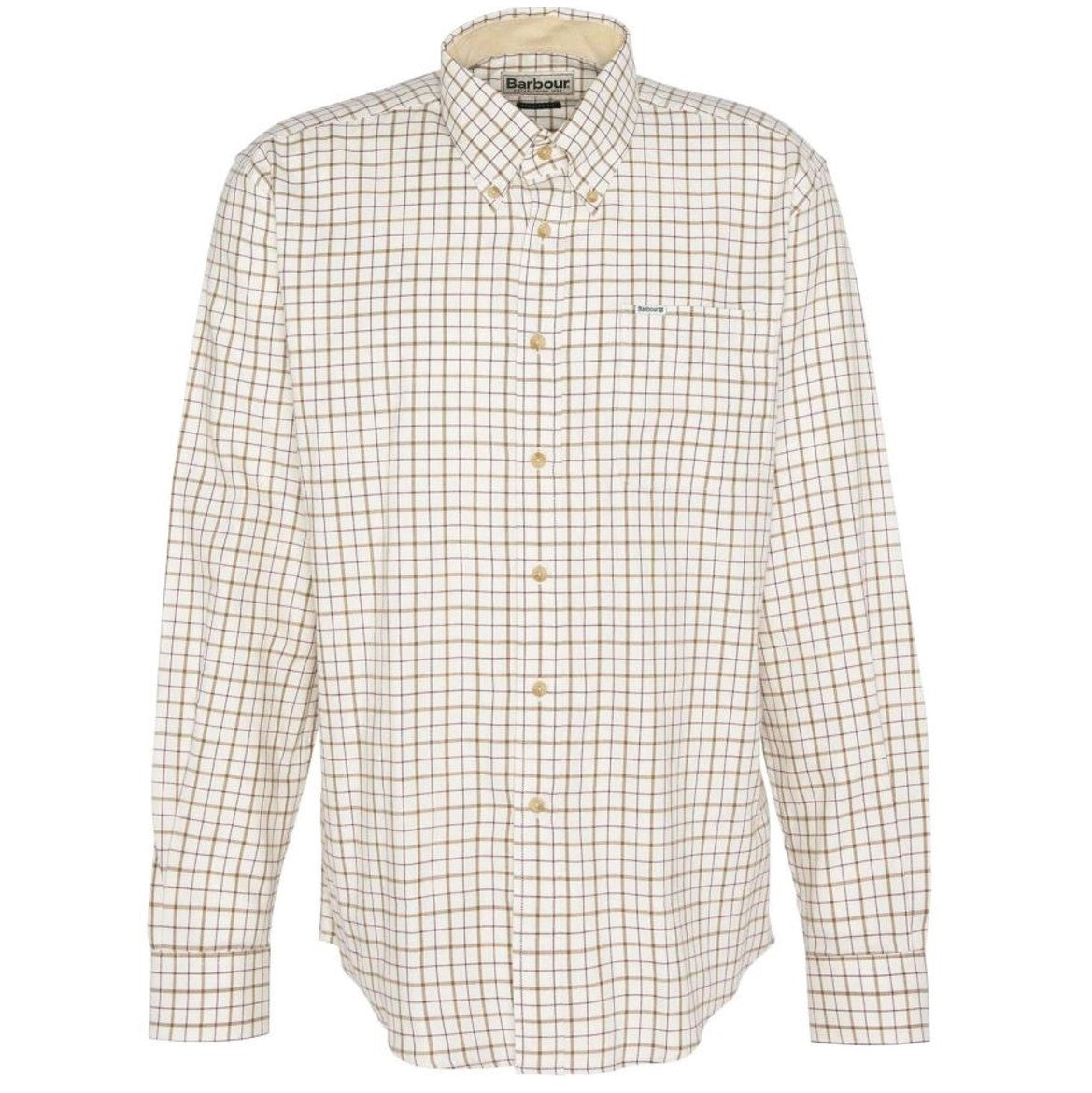 Barbour Men's Bank Relaxed Fit Shirt Merlot 1