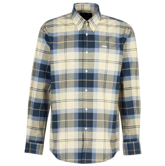 Barbour Men's Eden Tartan Shirt River Birch Tartan 1