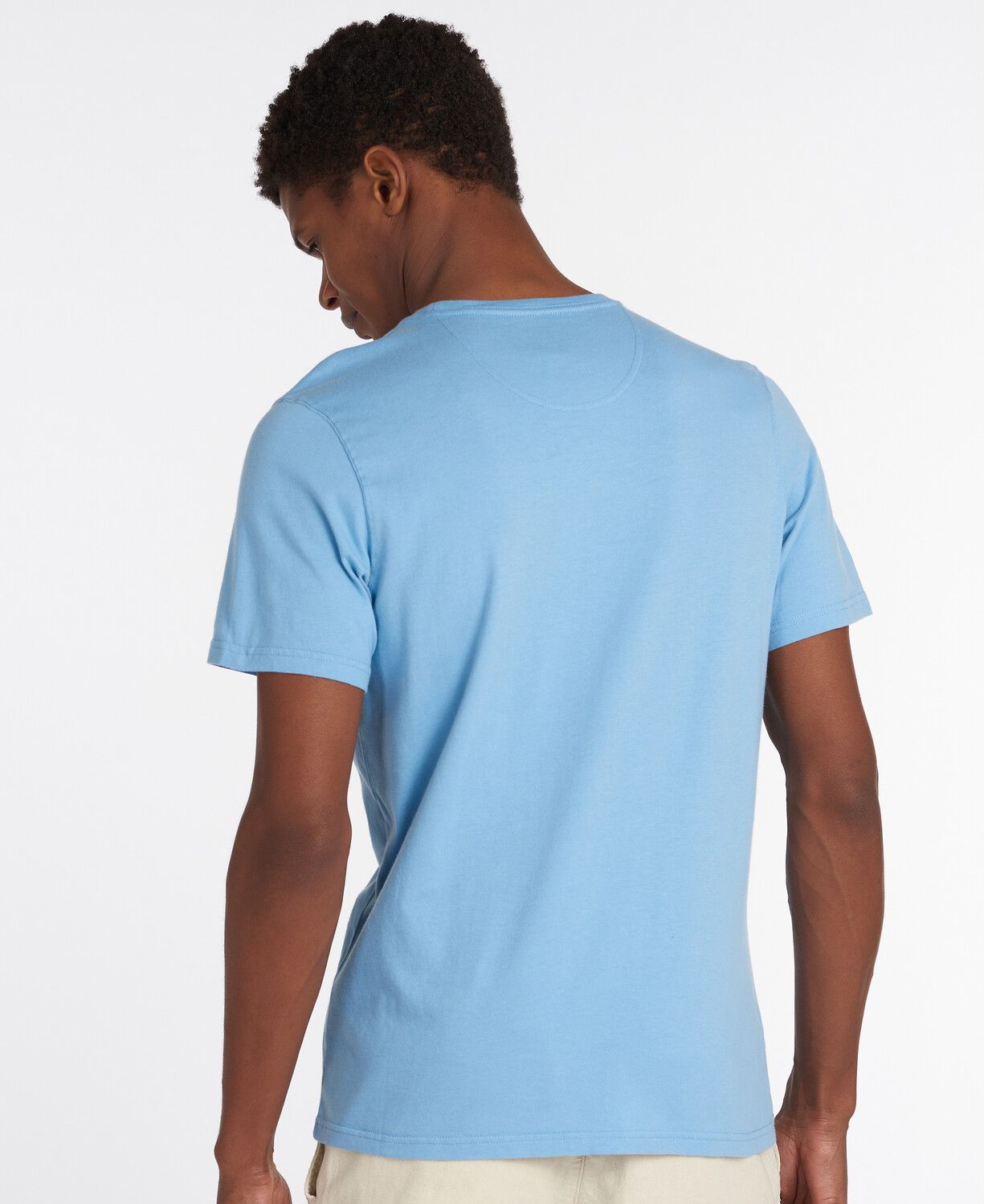 Barbour Men's Essential Sports T-Shirt Blue 4