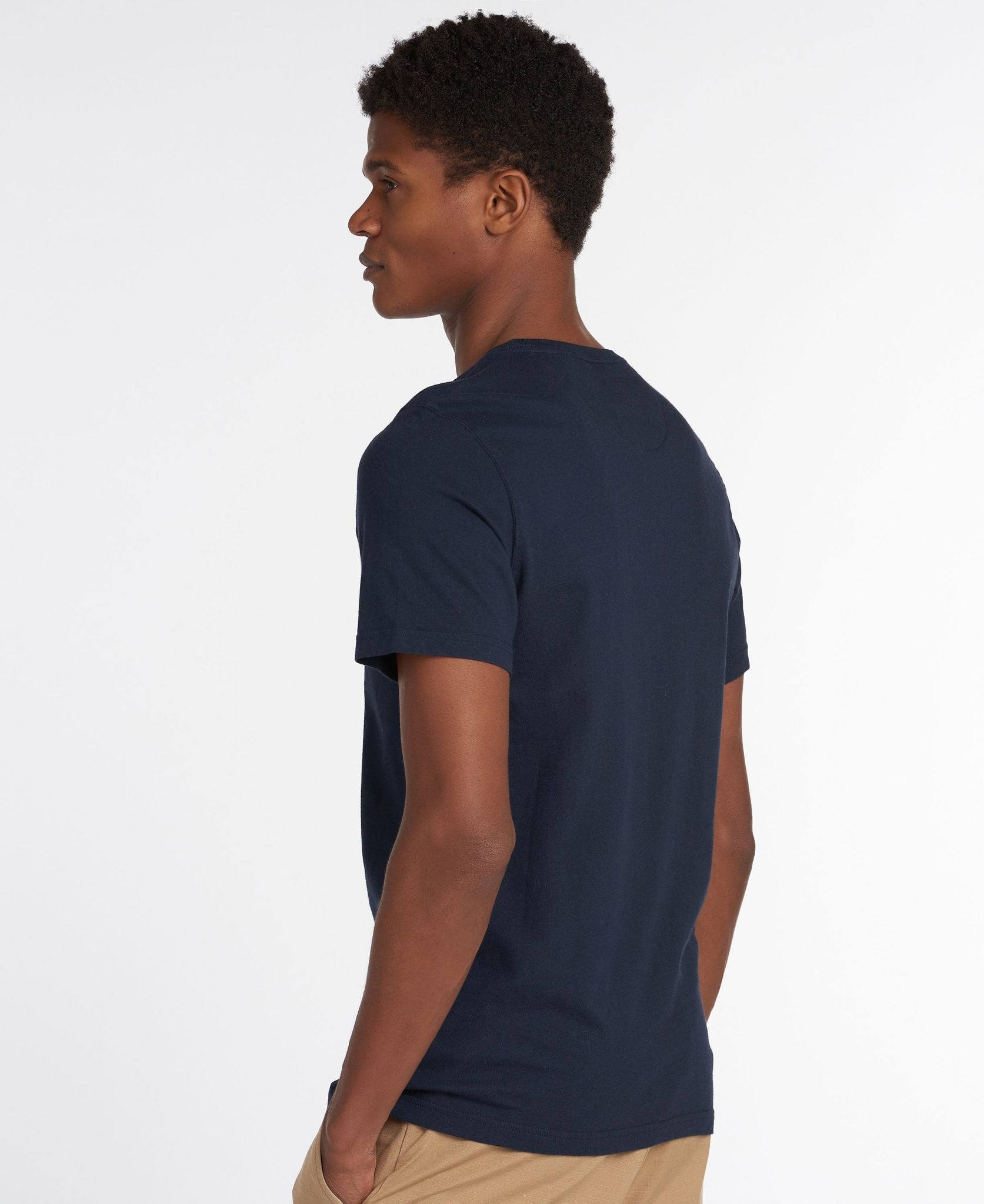 Barbour Men's Essential Sports T-Shirt Navy 4