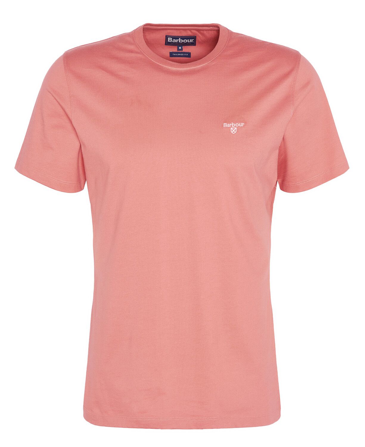 Barbour Men's Essential Sports T-Shirt Pink Clay 2