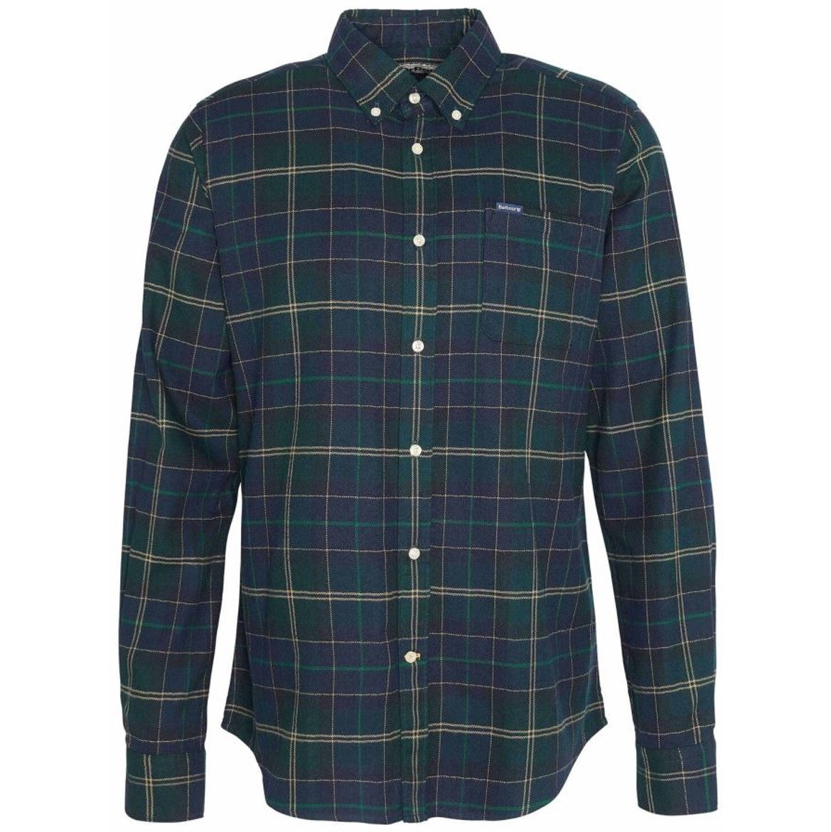 Barbour Men's Kyeloch Check Shirt Green Loch 2