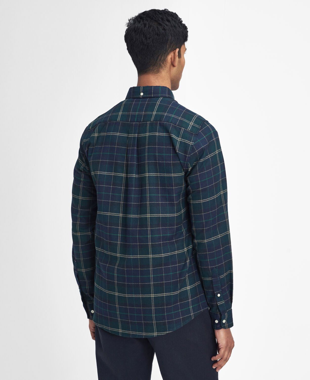 Barbour Men's Kyeloch Check Shirt Green Loch 3