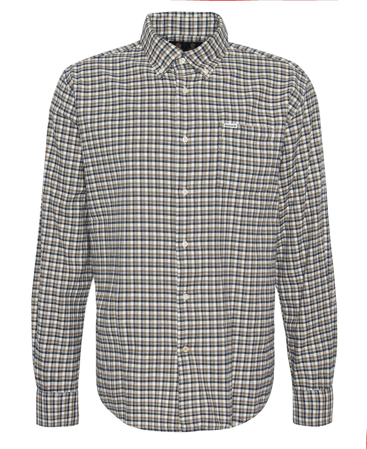 Barbour Men's Tanlaw Shirt Whisper Classic White 2