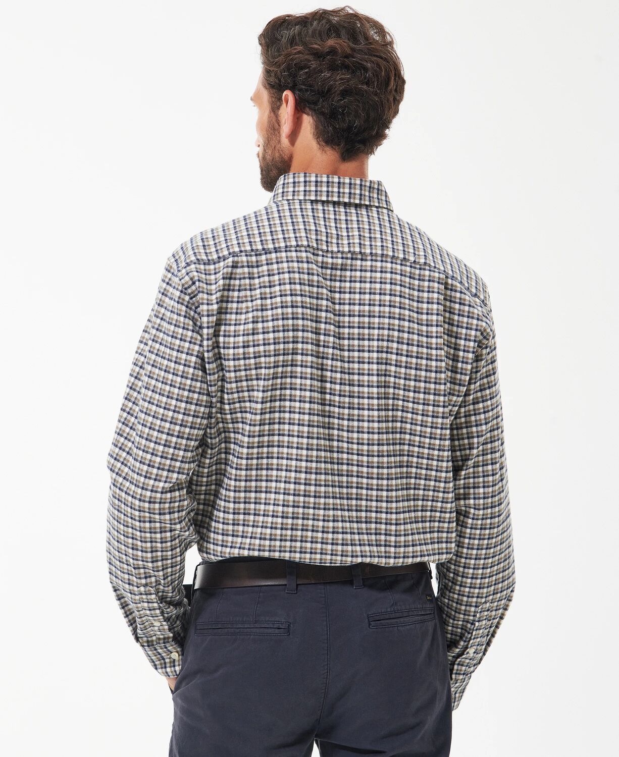 Barbour Men's Tanlaw Shirt Whisper Classic White 3