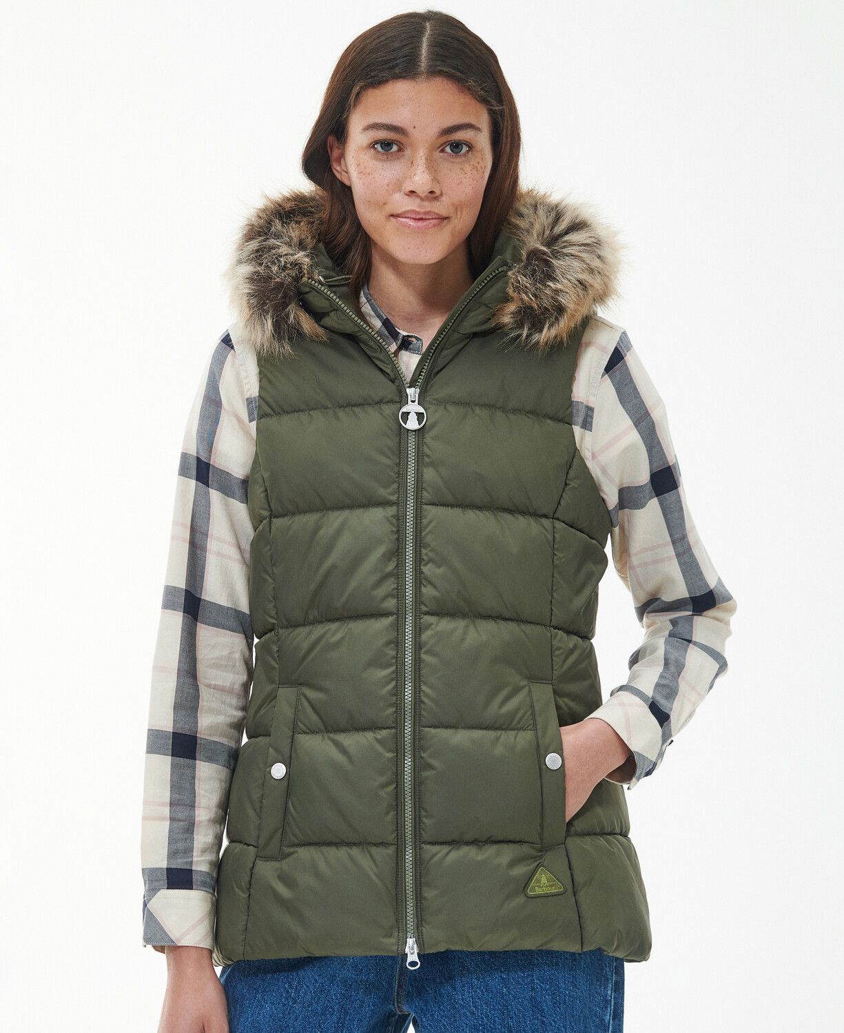 Barbour Midhurst Gilet Deep Olive 2