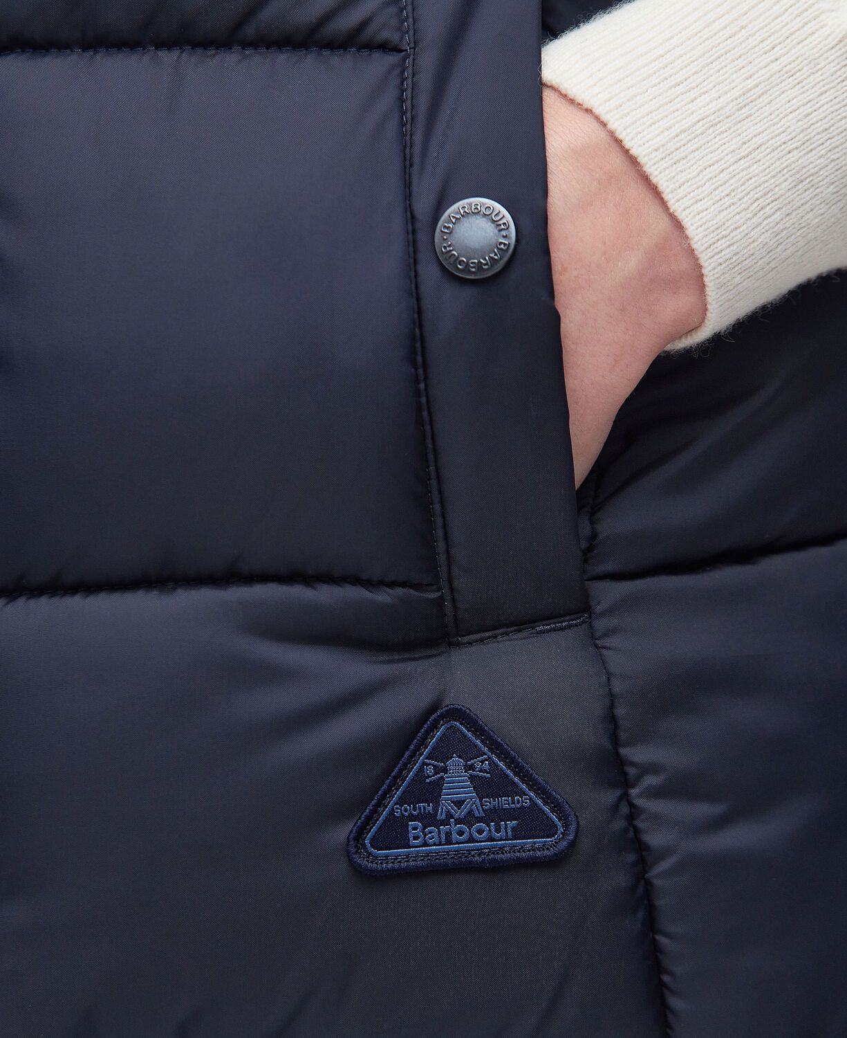 Barbour Midhurst Quilted Gilet Dark Navy 5