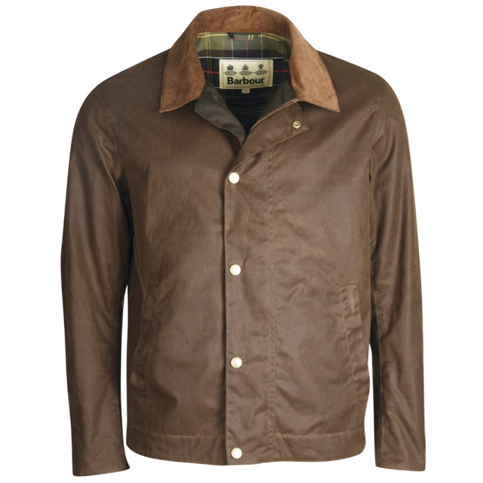 Barbour Milton Men's Wax Jacket Brown 1