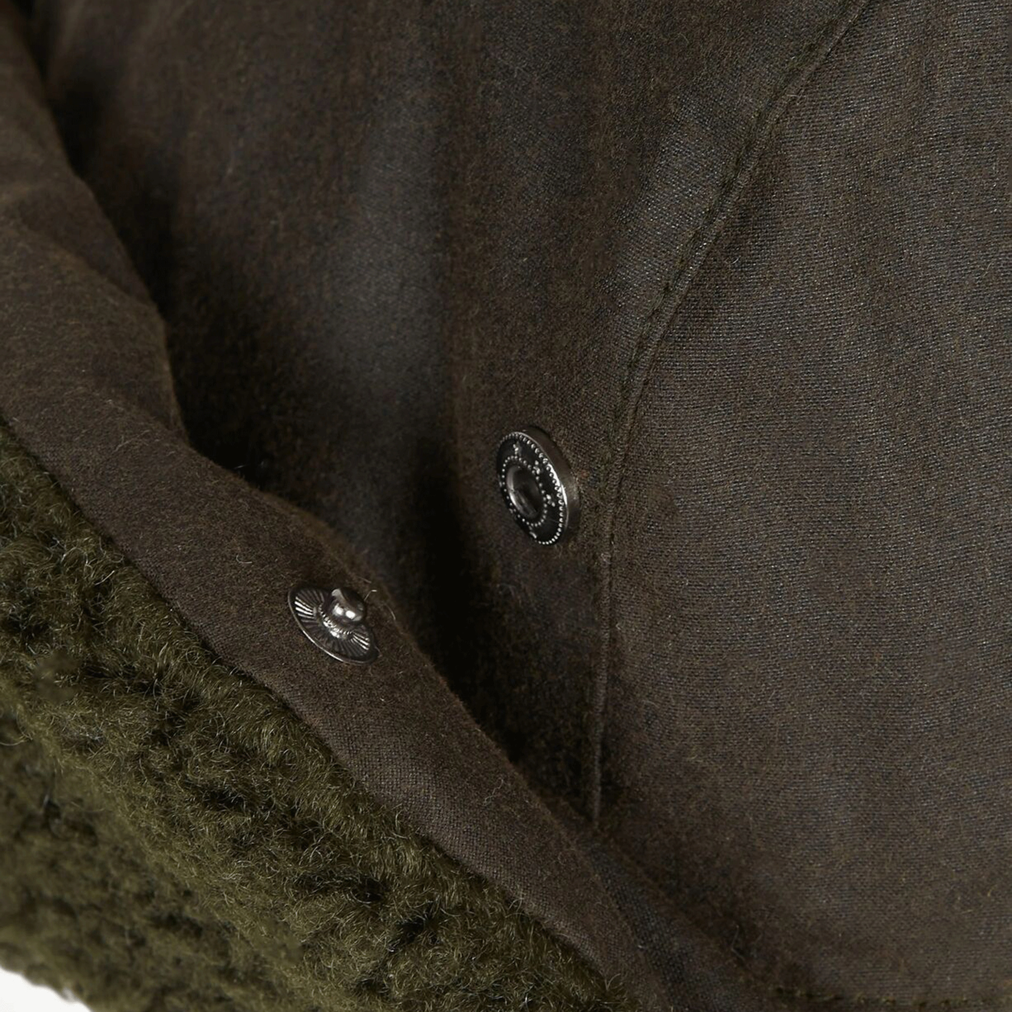 Barbour Morar Waxed Trapper Hat Olive
