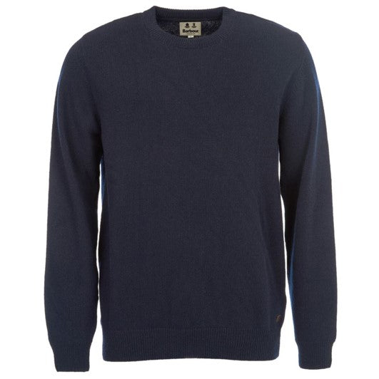 Barbour Nelson Essential Crew Neck Sweater Navy 1