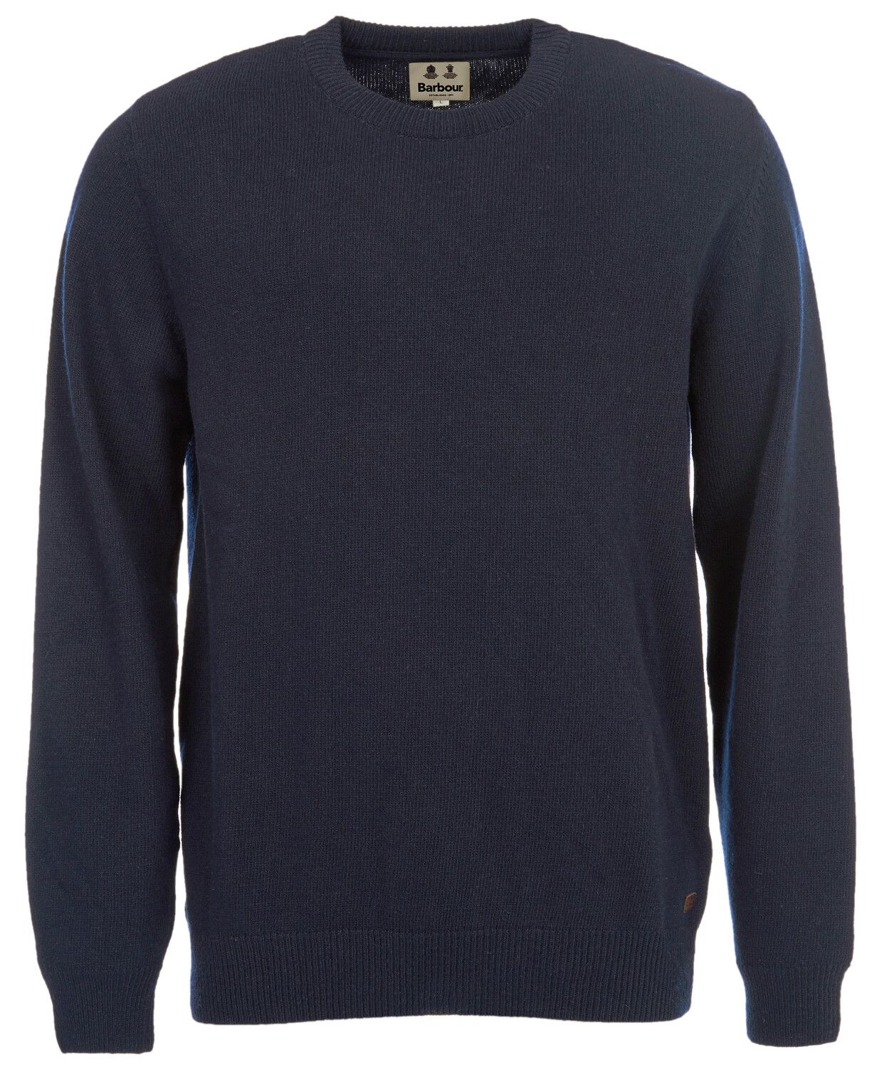 Barbour Nelson Essential Crew Neck Sweater Navy 2
