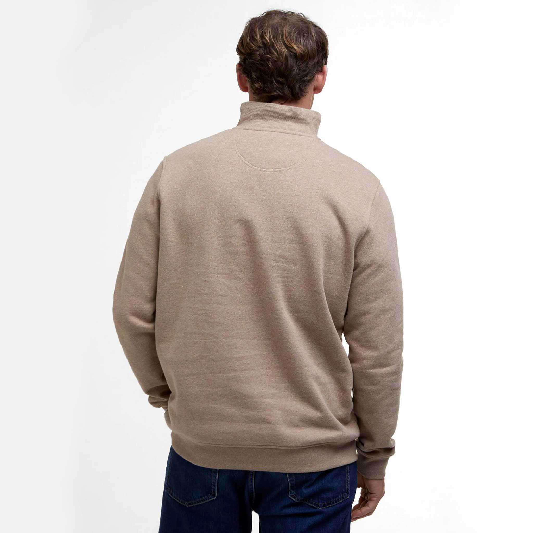 Barbour-Nelson-Half-Zip-Sweatshirt-Stone-Marl-2