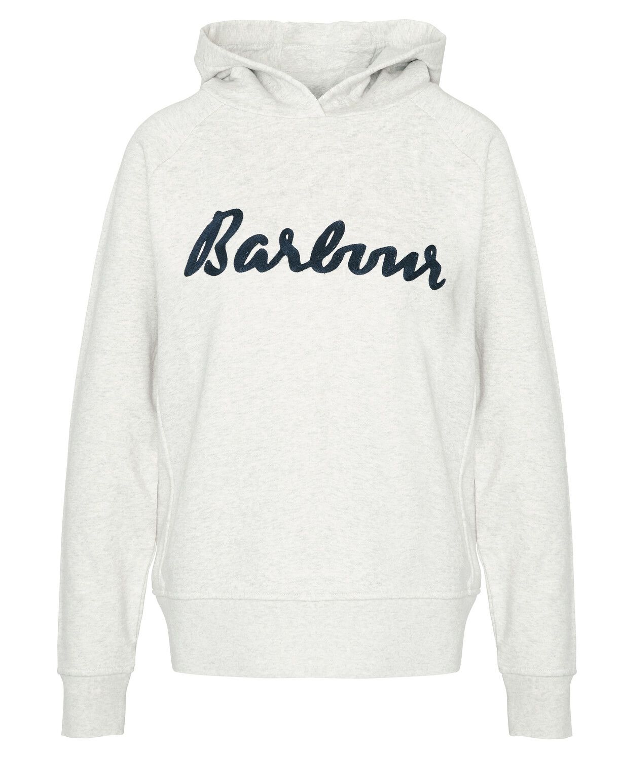 Barbour Otterburn Ladies Sweatshirt Hoodie Cloud Marl-Navy 2