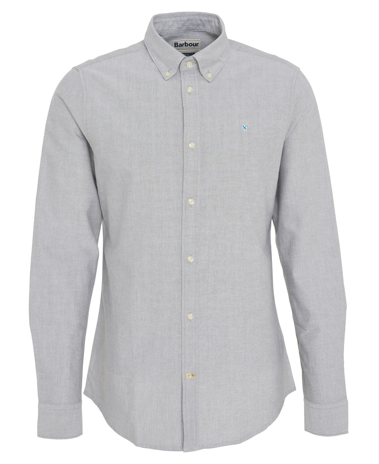 Barbour Oxtown Long Sleeve Tailored Shirt Pale Sage 2
