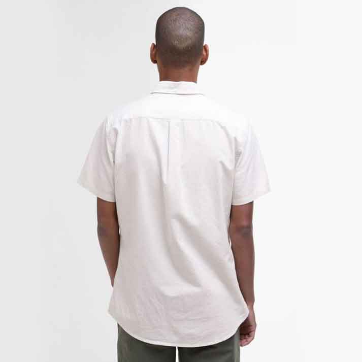 Barbour Oxtown Short Sleeve Tailored Shirt Oatmeal
