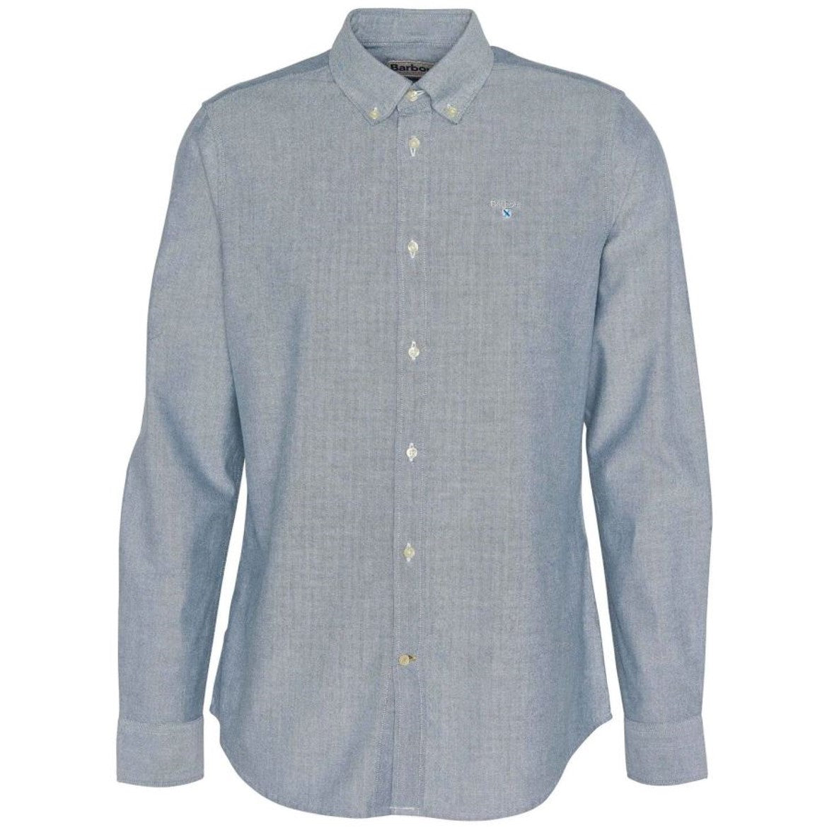 Barbour Oxtown Tailored Fit Oxford Shirt Evergreen 1