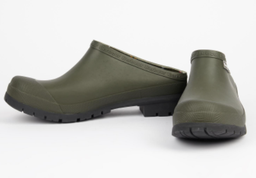 Barbour Quinn Welly Clogs Olive 3