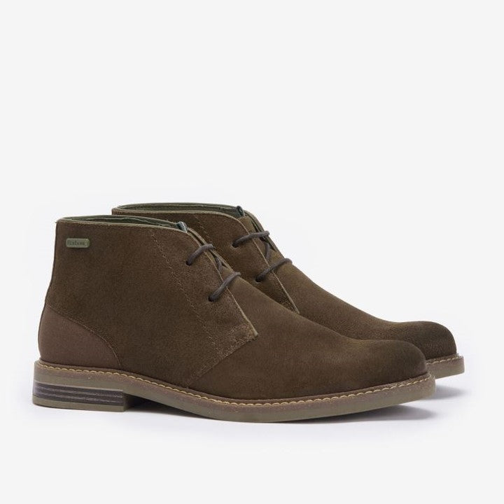 Barbour Readhead Chukka Boots Khaki 8