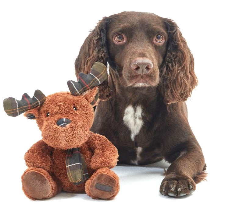 Barbour Reindeer Soft Dog Toy 1