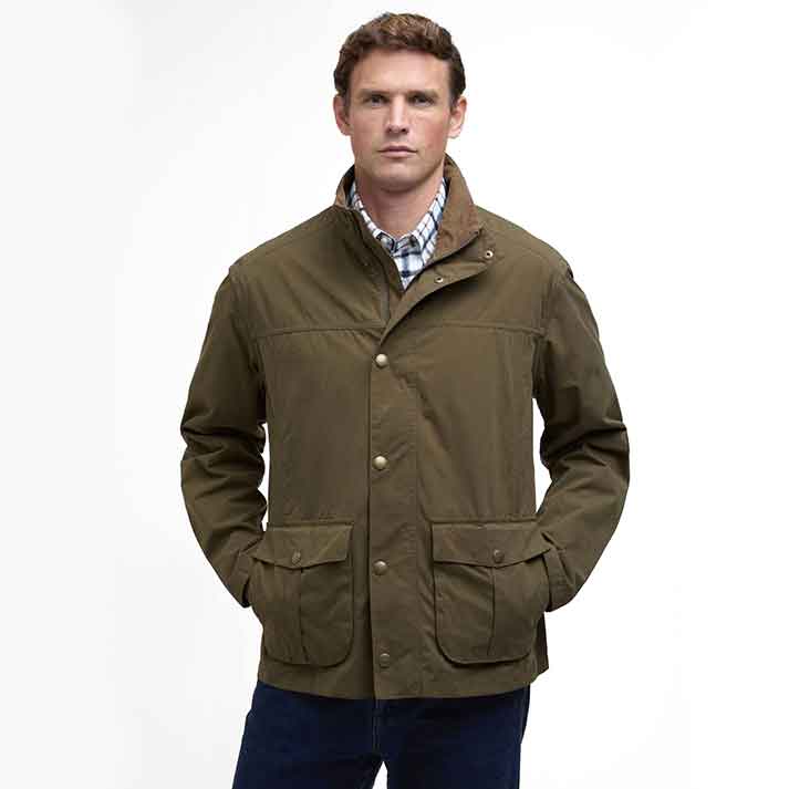 Barbour Sander Men's Casual Jacket Dark Sand