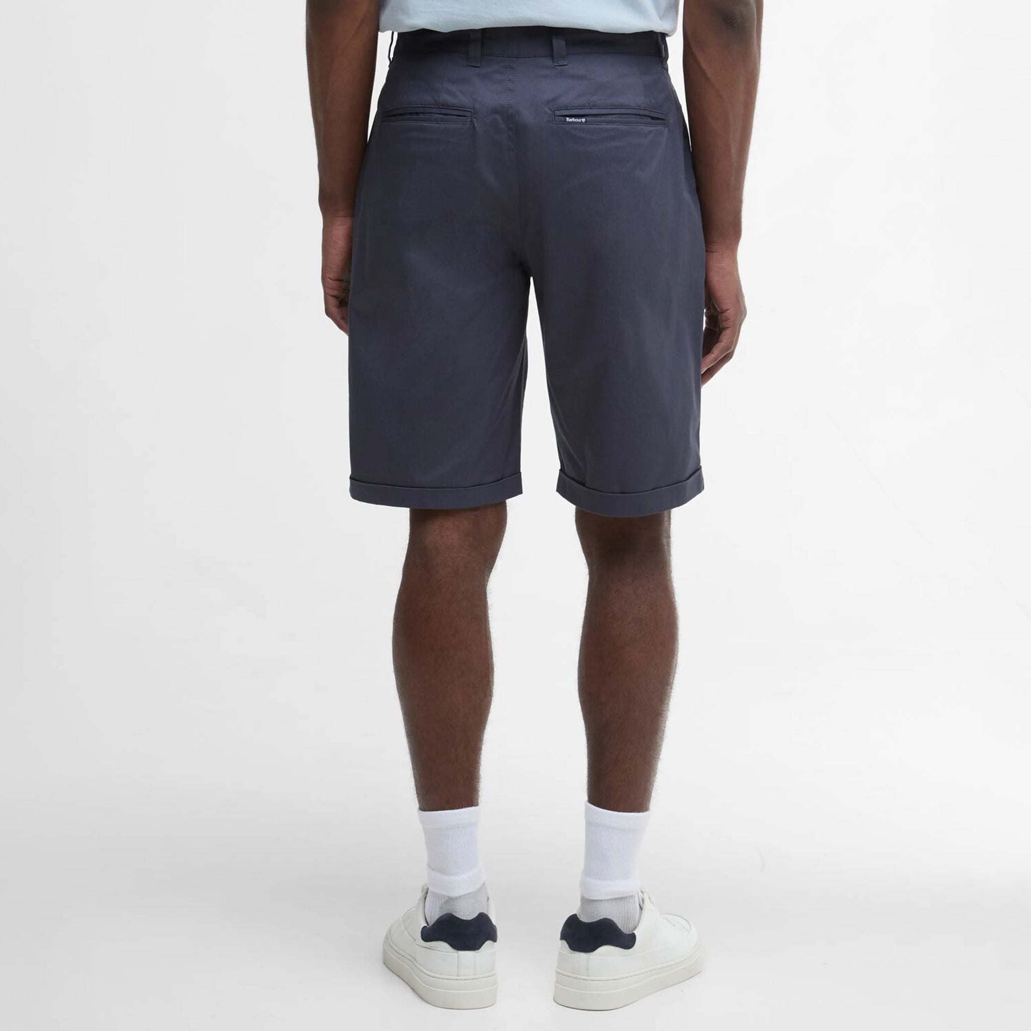 Barbour Smart Chino Men's Shorts Washed Navy