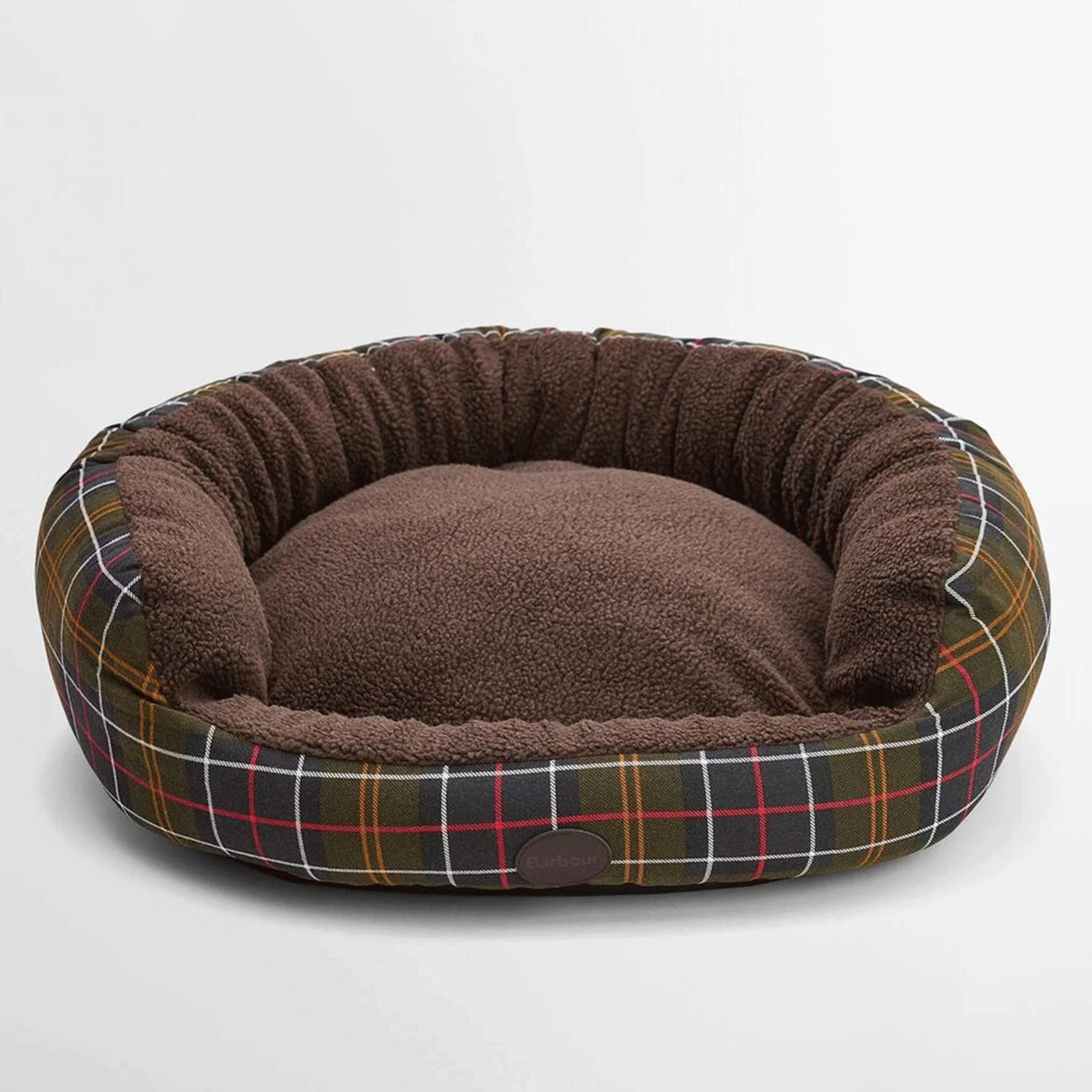 Barbour Snuggle Dog Bed Classic Tartan