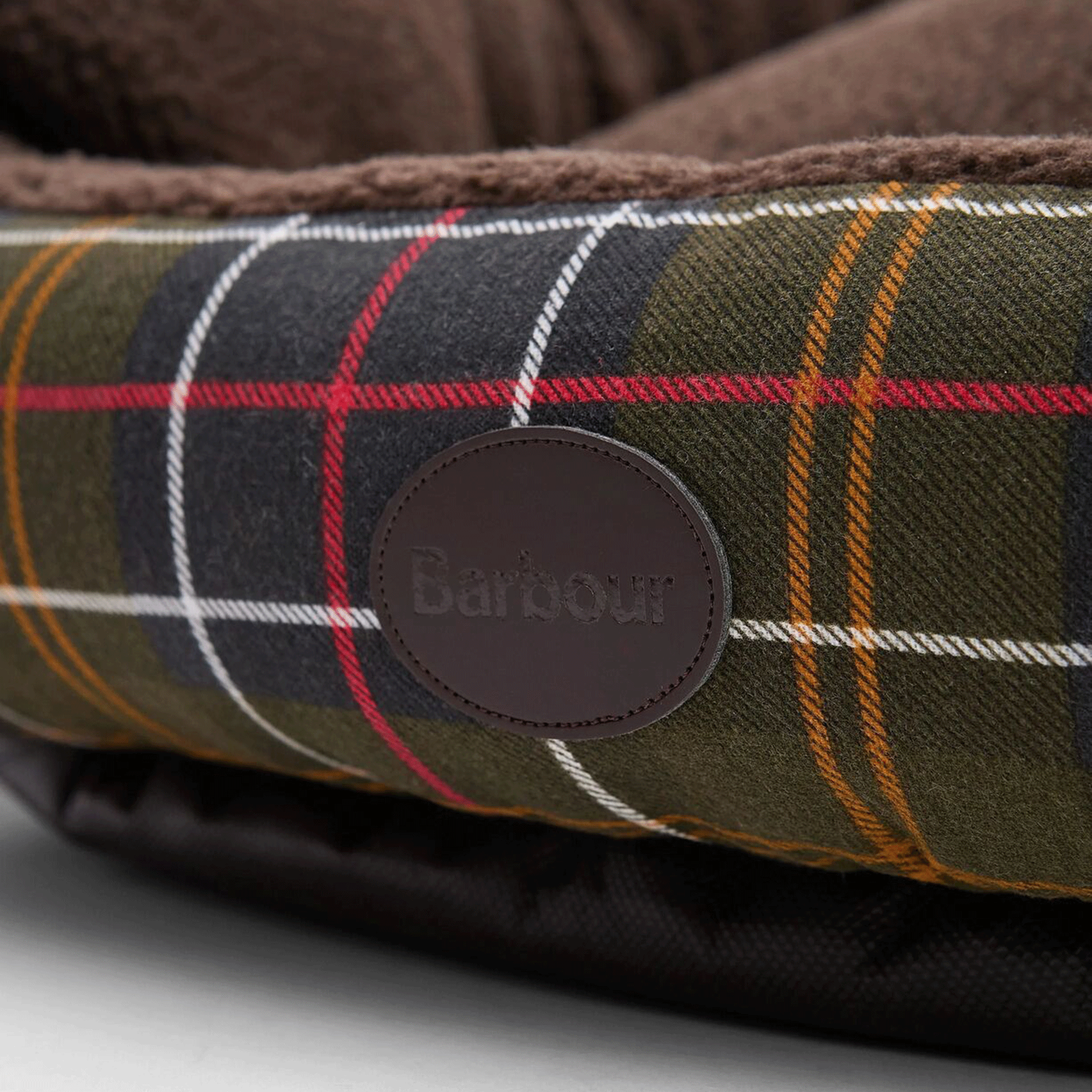 Barbour Snuggle Dog Bed Classic Tartan