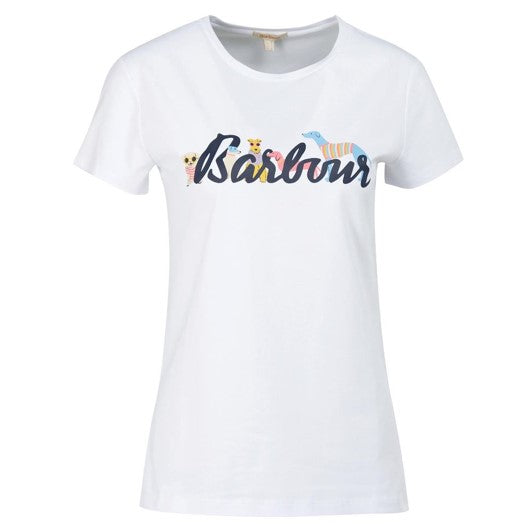 Barbour Southport Slim Fit T-Shirt Classic White 1