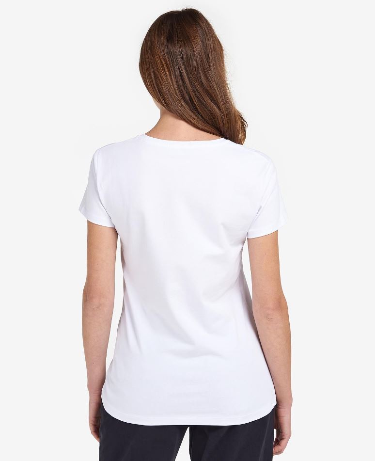 Barbour Southport Slim Fit T-Shirt Classic White 2