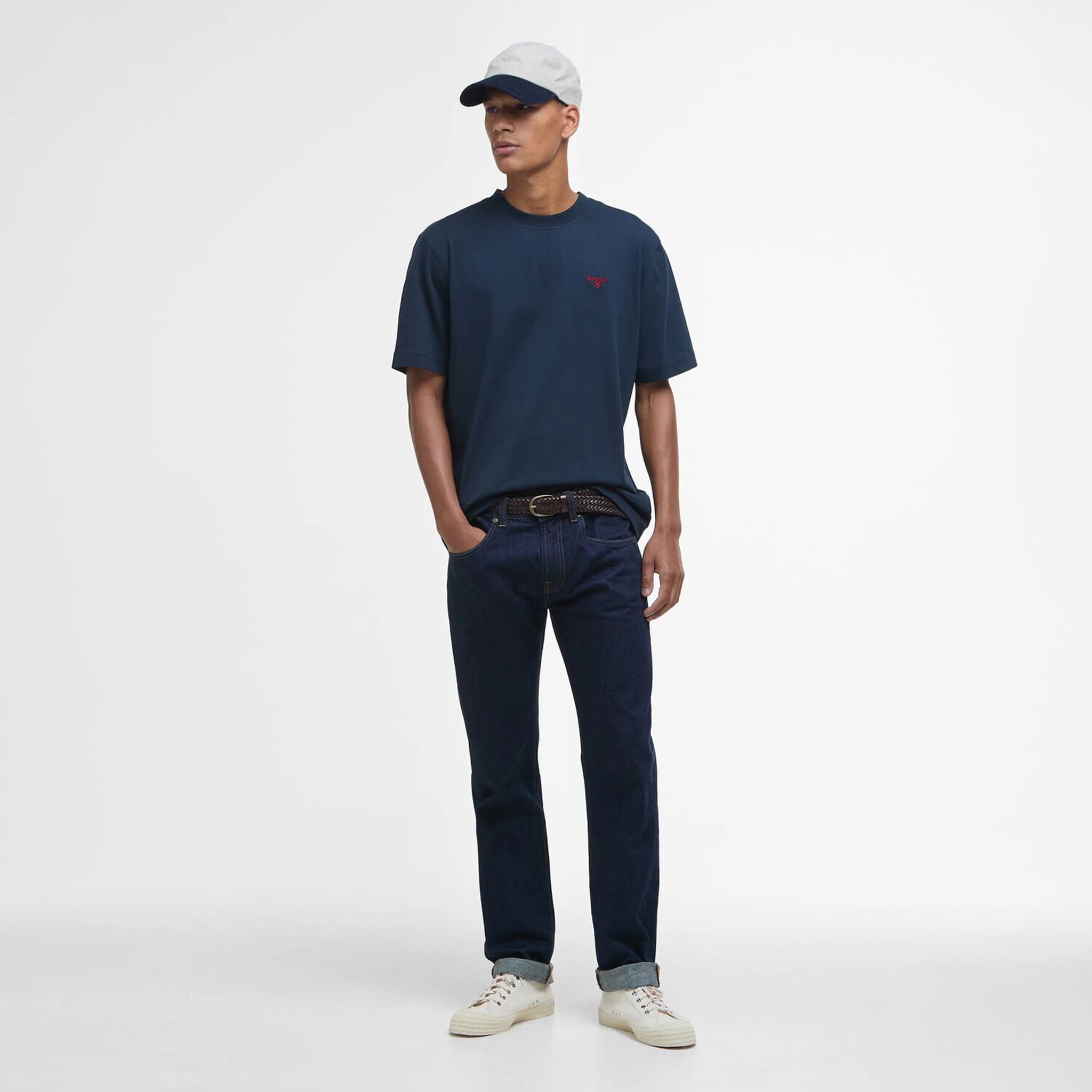 Barbour Sports Men's Relaxed T-Shirt Classic Navy