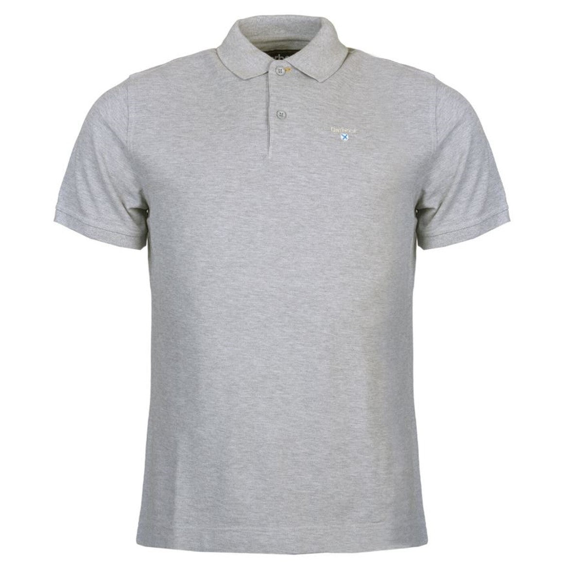 Barbour Sports Polo Shirt Grey Marl 1