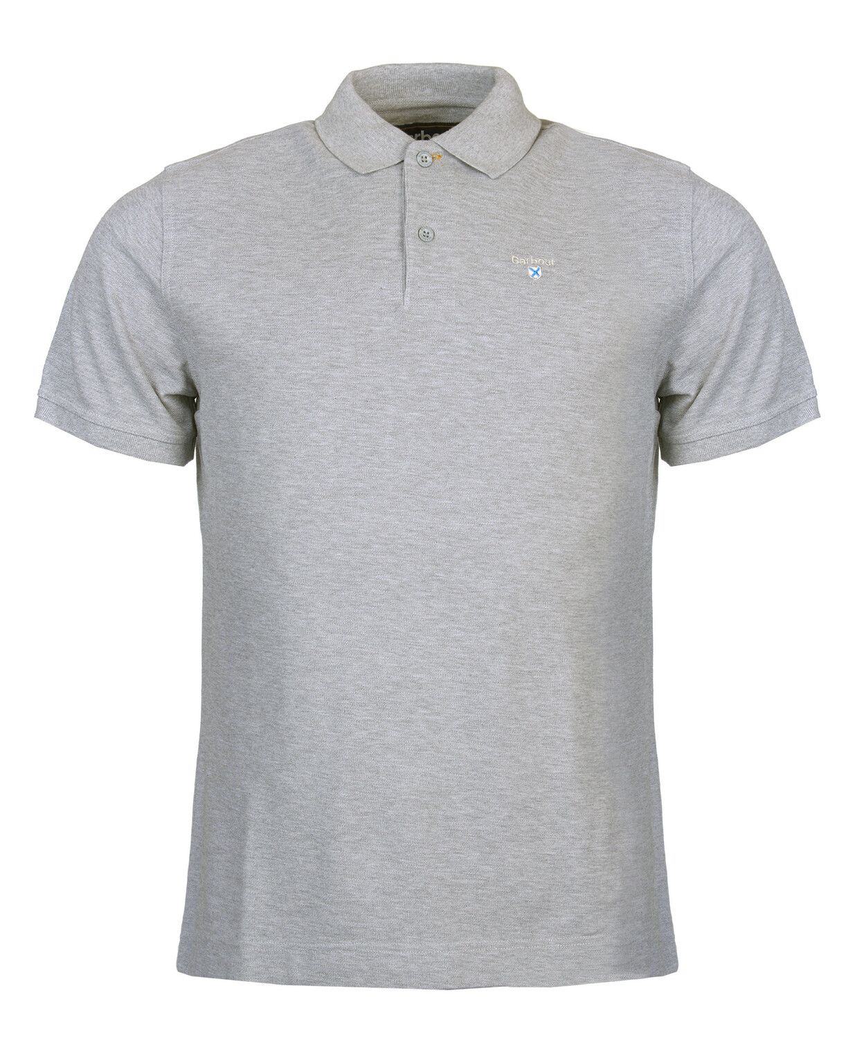 Barbour Sports Polo Shirt Grey Marl 2