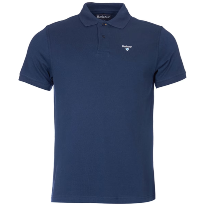 Barbour Sports Polo Shirt New Navy 1