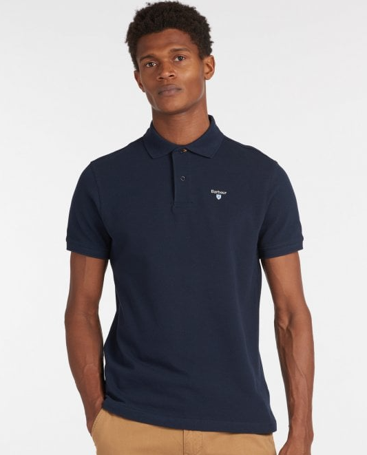Barbour Sports Polo Shirt New Navy 4