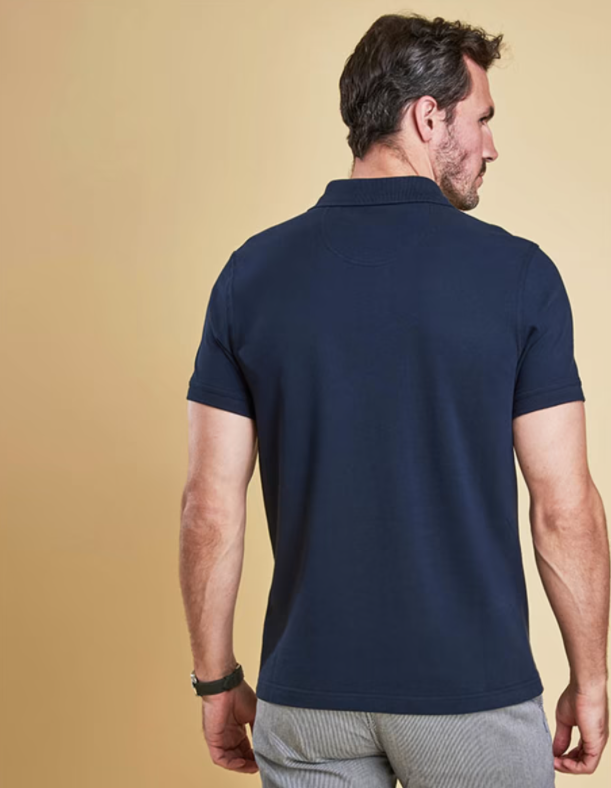 Barbour Sports Polo Shirt New Navy 3