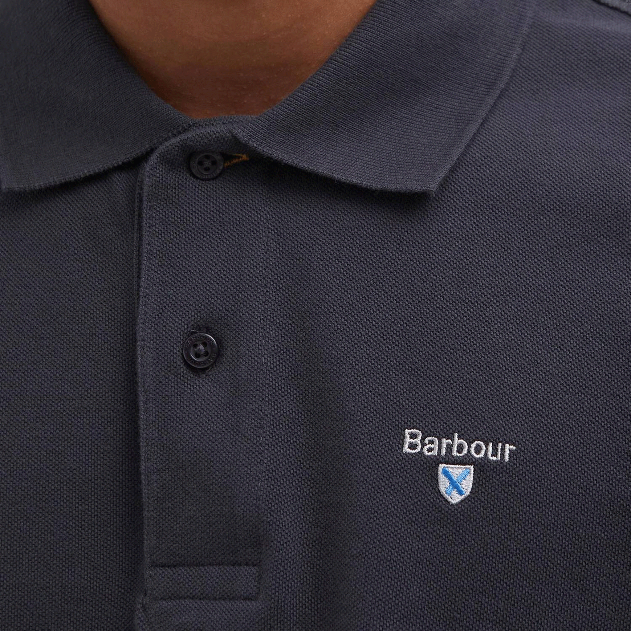 Barbour Sports Polo Shirt New Navy